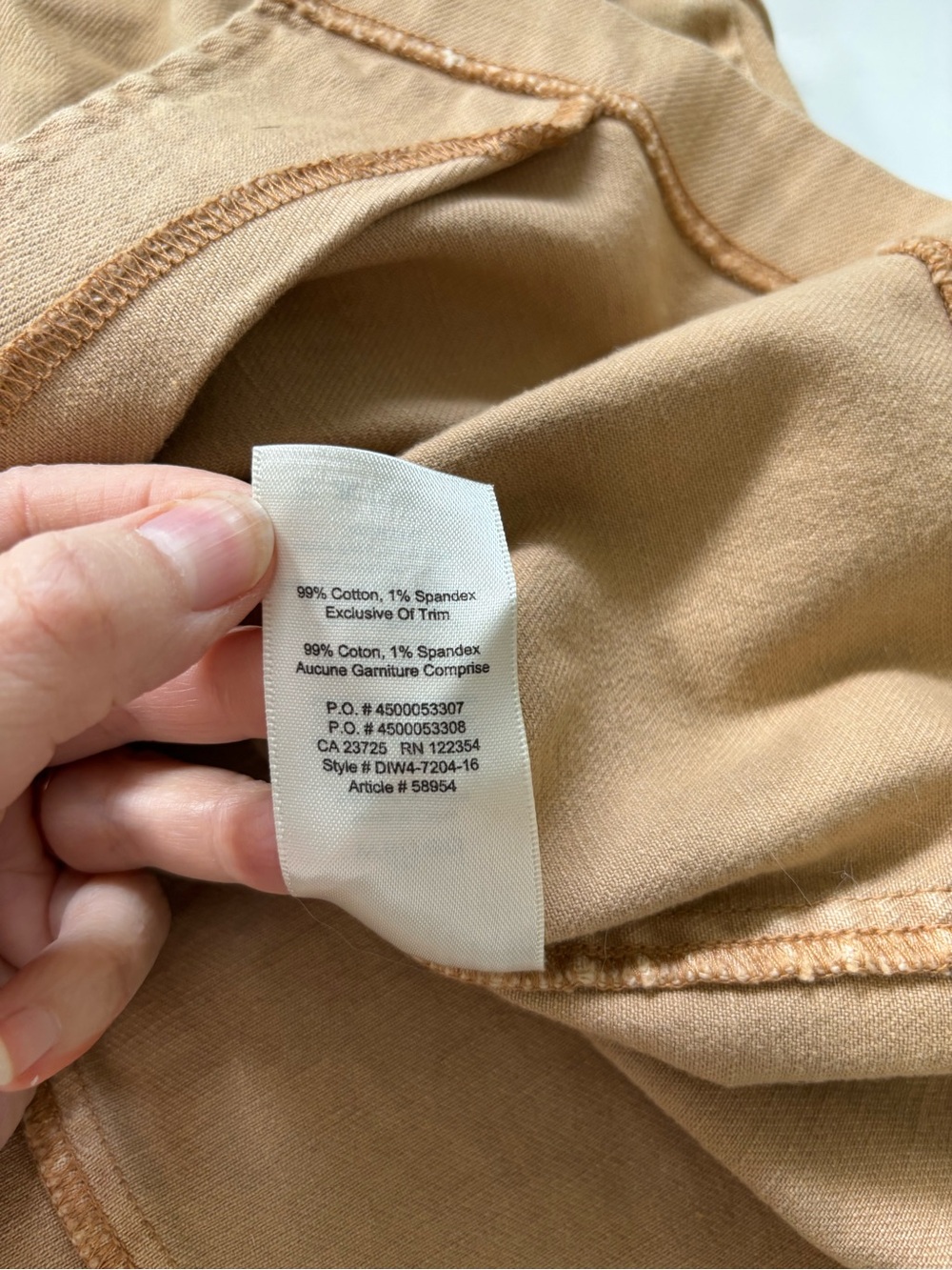 Wilfred Lorient button front cotton pencil skirt with pockets - Picture 7 of 9